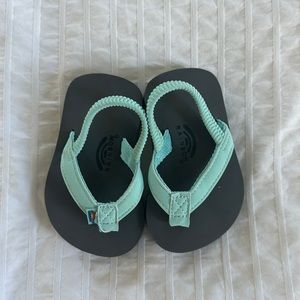 Kids Rainbow sandals with back strap